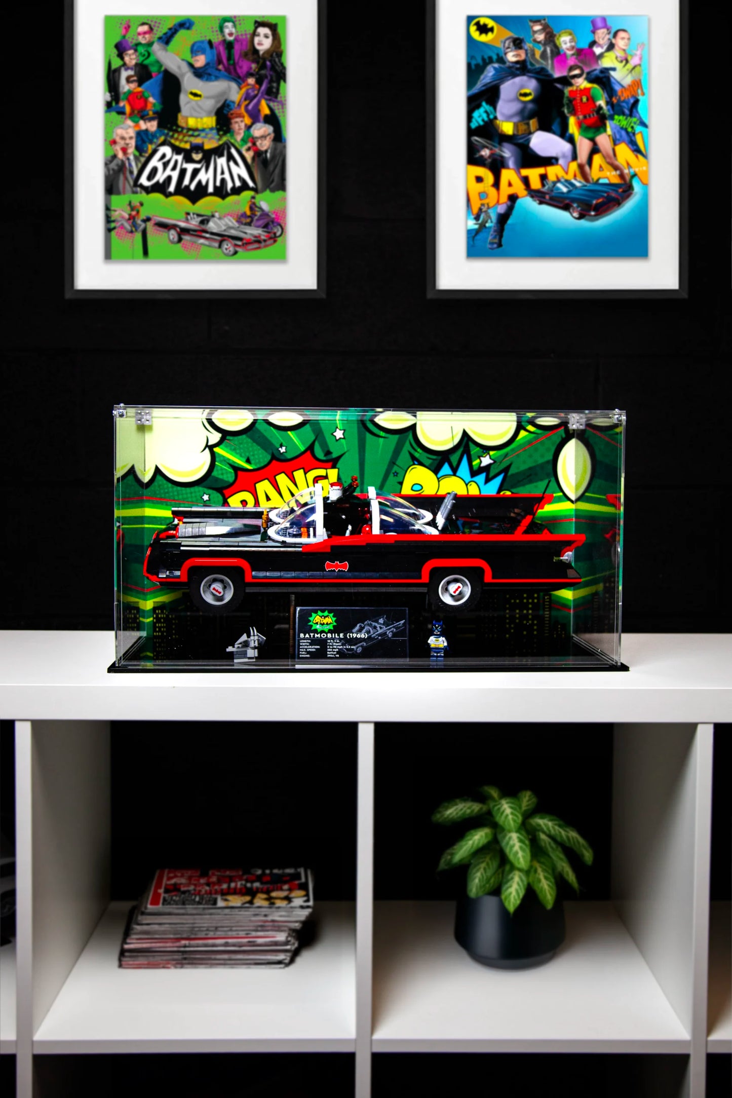 Premium Acrylic Display Case for LEGO Batman™: The Classic TV Series Batmobile™ 76328