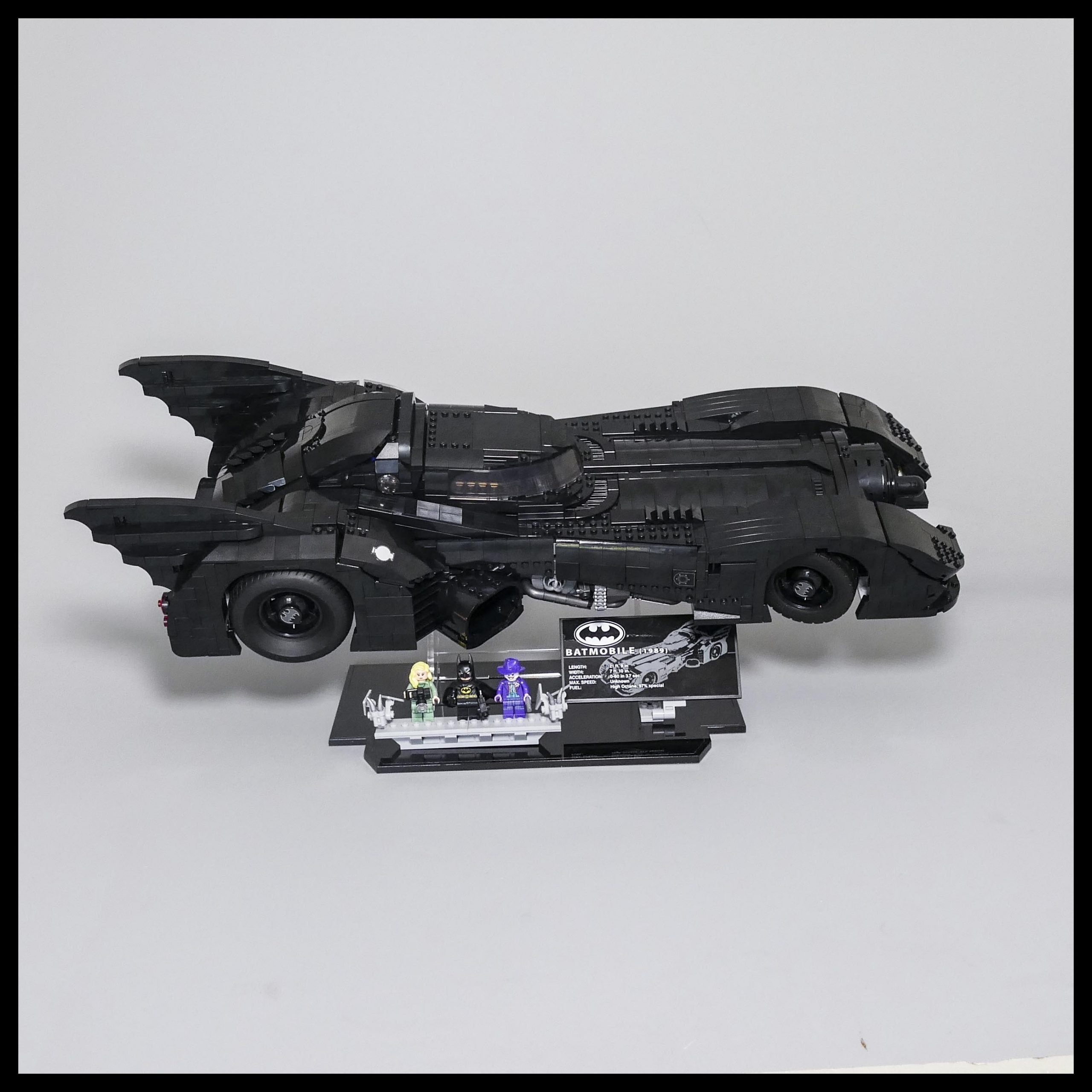 LEGO® DC Batman™ 1989 Batmobile™ Acrylic Display Stand (76139) – Laser ...