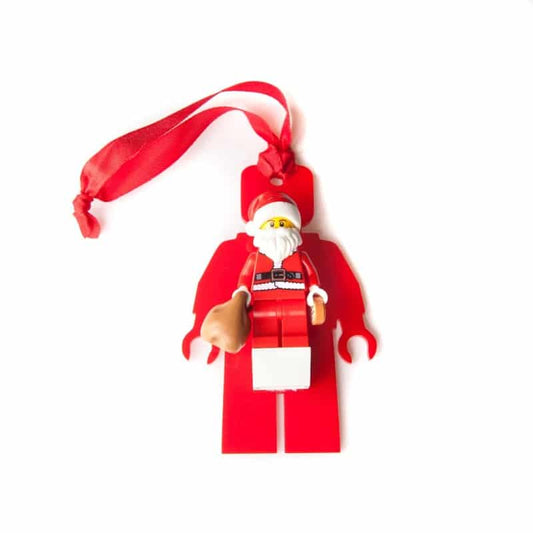 christmas minifigure tree decoration