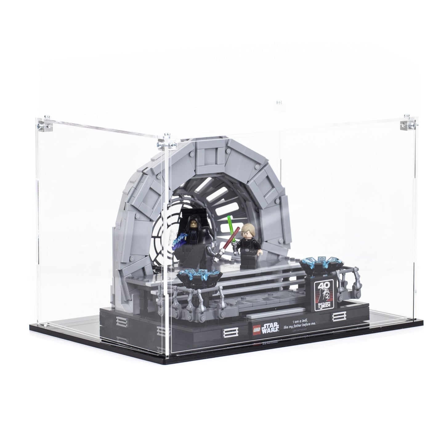 Acrylic Display Case for the LEGO® Emperor’s Throne Room™ Diorama 75352