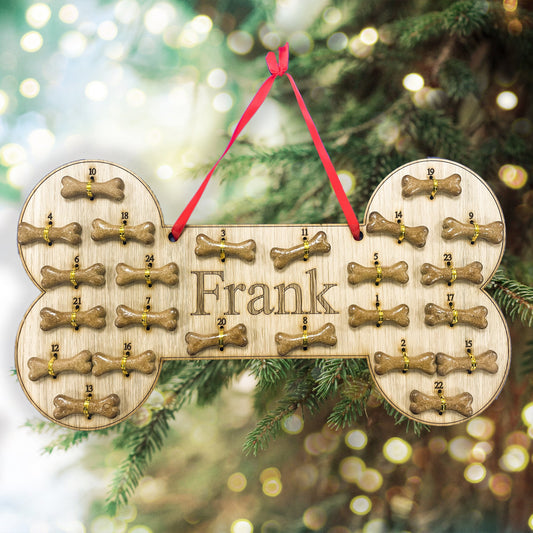 Personalised Doggy advent calendar