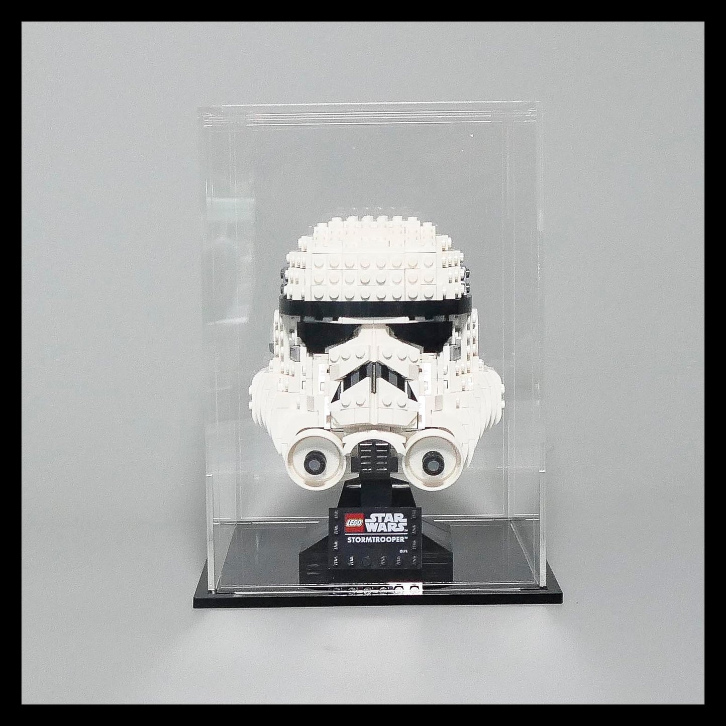 Acrylic Display Case for the  LEGO®  Helmet Collection
