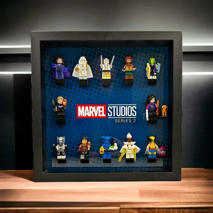 Acrylic Frame Insert for LEGO Marvel Minifigure Series 2