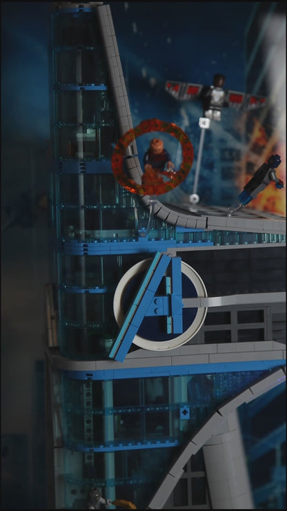 Acrylic Display Case for the LEGO Avengers Tower 76269