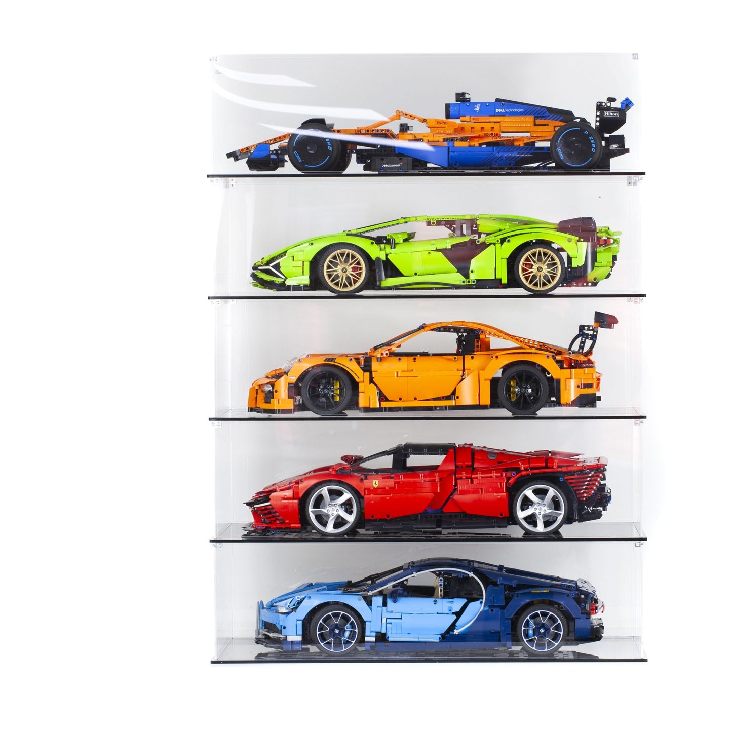 Stackable Display Case for LEGO® Technic 1:8 & 1:10 Scale Models