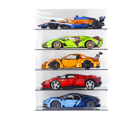 Stackable Display Case for LEGO® Technic 1:8 & 1:10 Scale Models