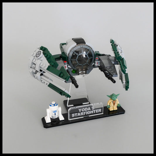 Acrylic Display Stand for LEGO Yoda Starfighter (75168)
