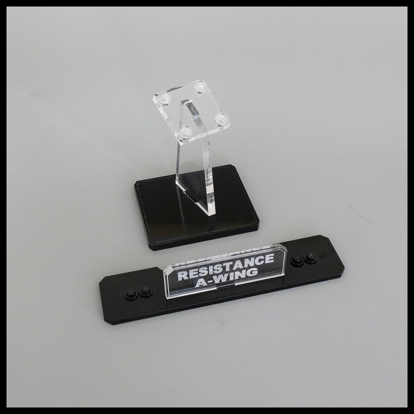 Acrylic Display Stand for LEGO Star Wars Resistance A-Wing (75248)