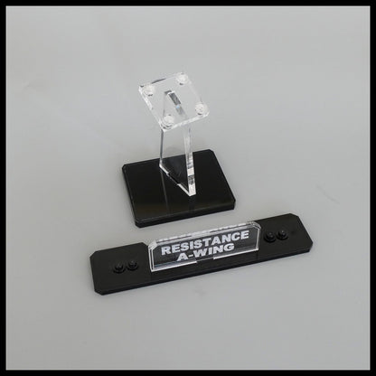 Acrylic Display Stand for LEGO Star Wars Resistance A-Wing (75248)