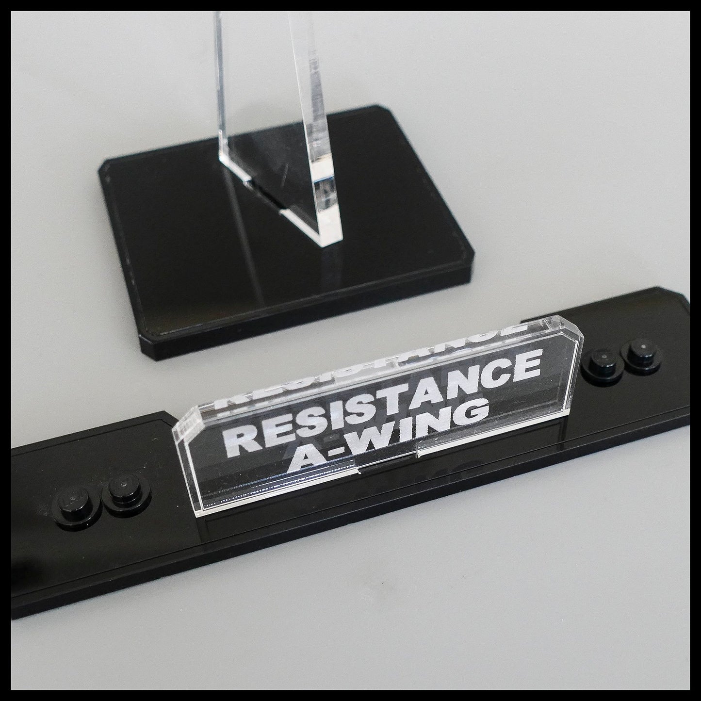 Acrylic Display Stand for LEGO Star Wars Resistance A-Wing (75248)