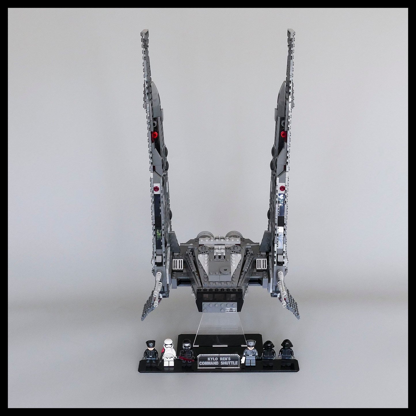 Acrylic Display Stand for LEGO Star Wars Kylo Ren’s Command Shuttle™ 75104