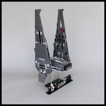 Acrylic Display Stand for LEGO Star Wars Kylo Ren’s Command Shuttle™ 75104