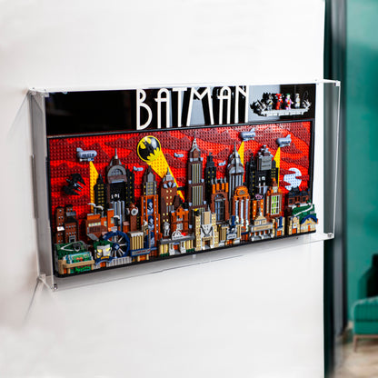 Acrylic Wall Display Case for the LEGO Batman: The Animated Series Gotham City 76271