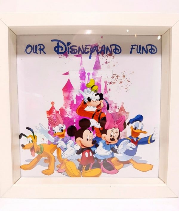 Our Disneyland Fund Money Box Frame