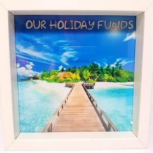 Our Holiday Fund Money Box Frame