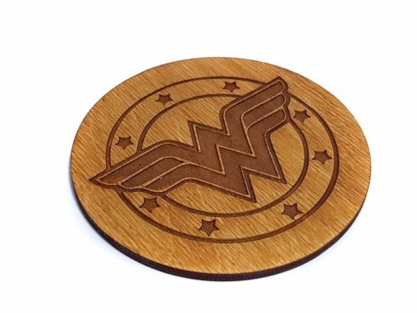 Super Hero Wooden Coasters