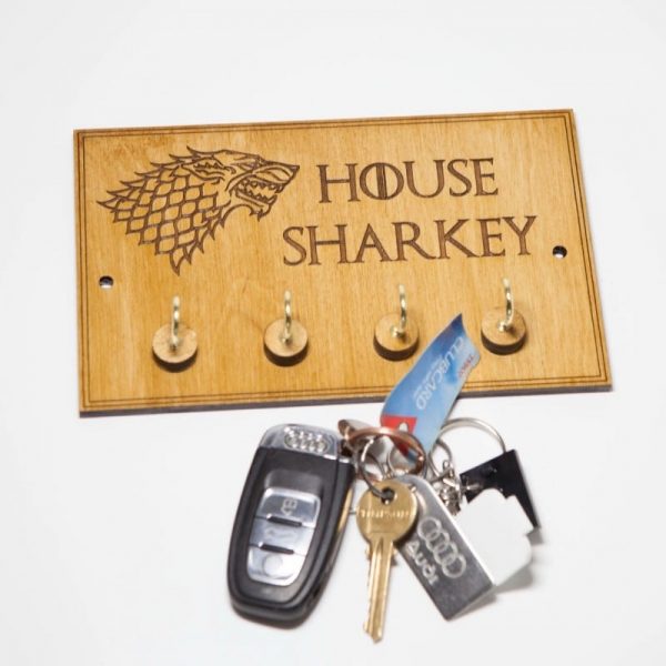 wooden key holder