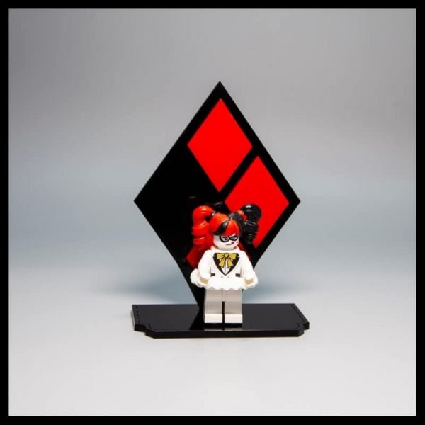 Acrylic Display Stand For LEGO Harley Quinn Minifigure