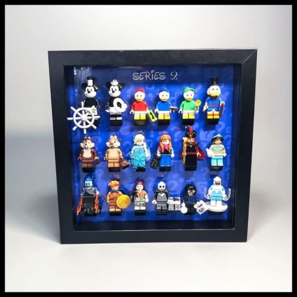 Acrylic Frame Insert For LEGO Disney Series  Minifigures Blue
