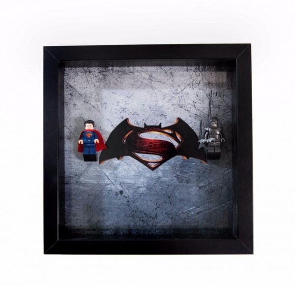 Batman vs Superman Acrylic Minifigure Display