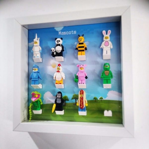 Mascots Frame Display Mount Acrylic Insert