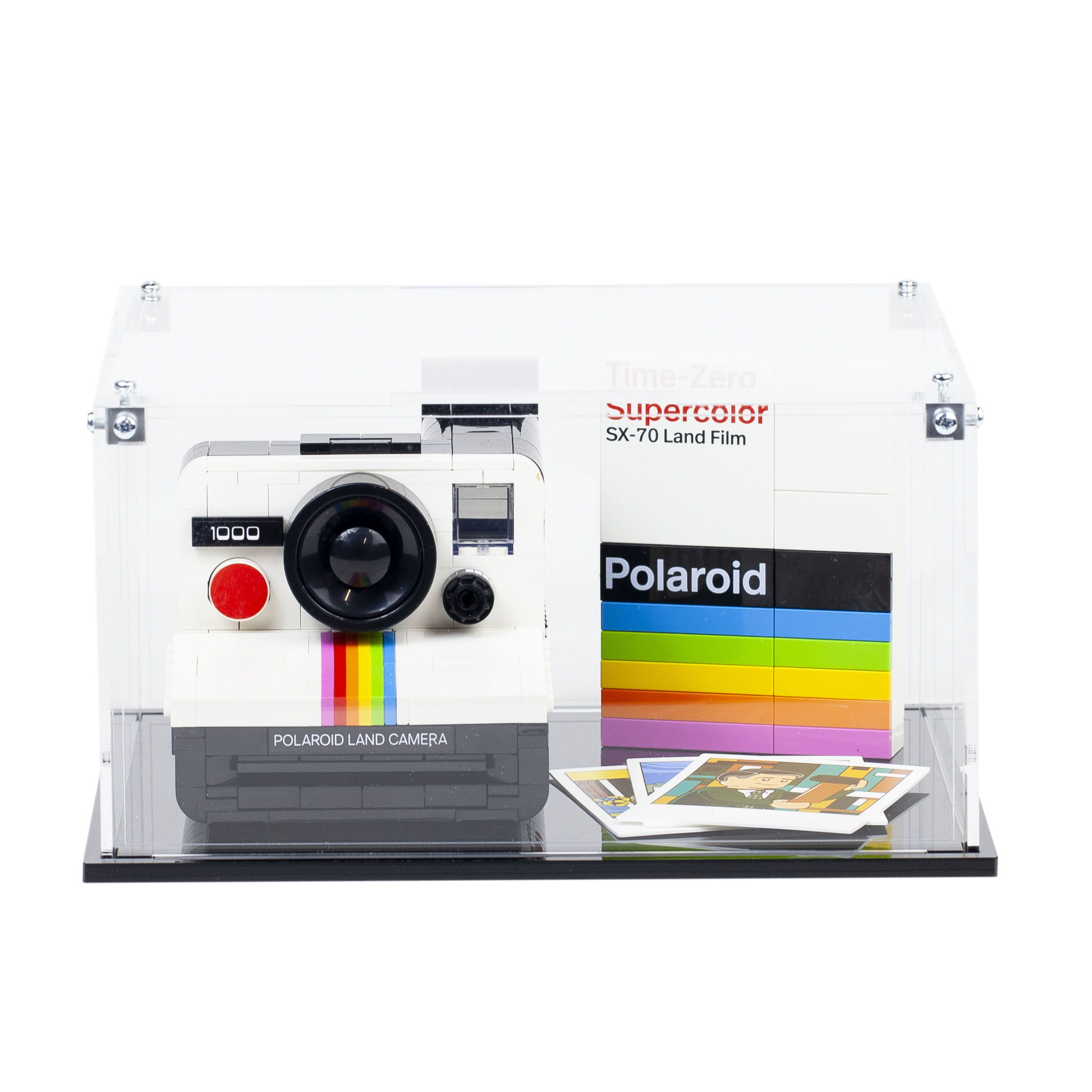 Acrylic Display Case for the LEGO Polaroid OneStep SX-70 Camera